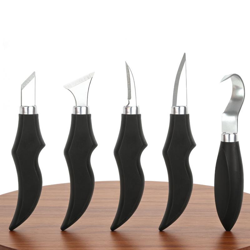 5Pcs Wood Carving Knife Set Wi - Wood Chisel Set ulasan dan harga