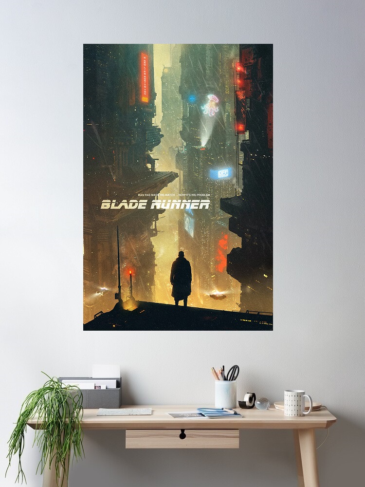 Blade Runner Movie Art Print C - Drawknife Blade ulasan dan harga